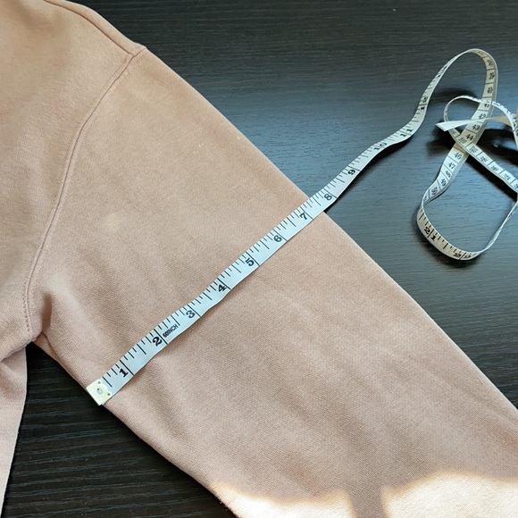 Monki Salmon Pink Graphic Slogan Crewneck Sweater - Picture 12 of 16